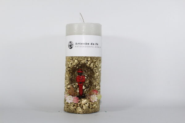 Kit Porta Vela Ze Pilintra Esquerta Mini Santuário #PV_DD034