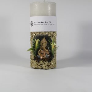 Kit Porta Vela Buda Tailandes Mini Santuário #PV_DP006