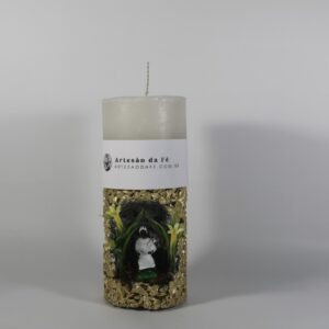 Kit Porta Vela Preto Velho (Feminino) Mini Santuário #PV_DP024