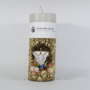 Kit Porta Vela Jesus Braços Abertos Mini Santuário #PV_DD013