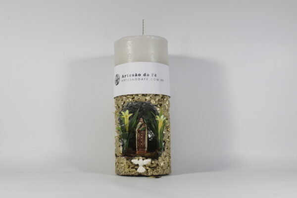 Kit Porta Vela Santa Teresinha Mini Santuário #PV_DP028