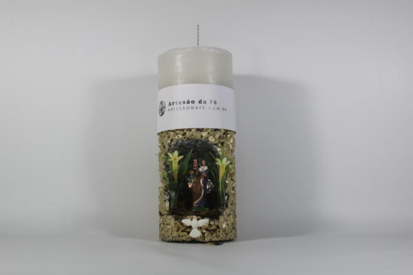 Kit Porta Vela São José Mini Santuário #PV_DP031