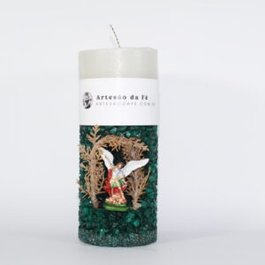 Kit Porta Vela São Miguel Arcanjo Mini Santuário #PV_VE030