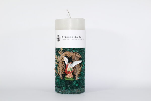 Kit Porta Vela São Miguel Arcanjo Mini Santuário #PV_VE030