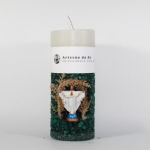 Kit Porta Vela Jesus Braços Abertos Mini Santuário #PV_VE013