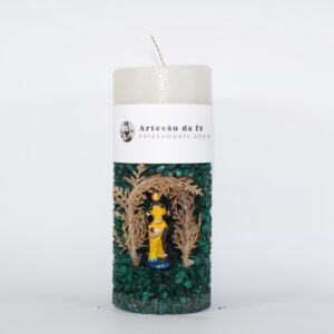 Kit Porta Vela Oxum Mini Santuário #PV_VE021