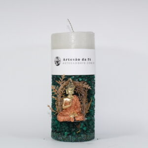 Kit Porta Vela Buda Tailandes Mini Santuário #PV_VE007