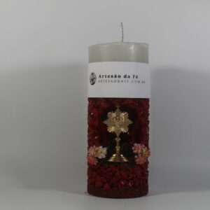 Kit Porta Vela Divino Espirito Santo Mini Santuário #PV_VV008