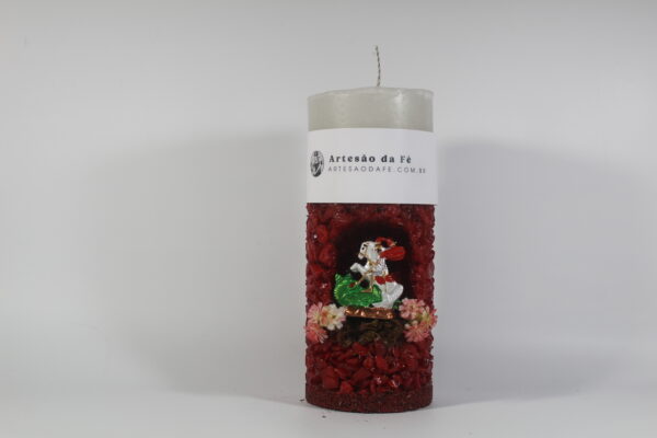 Kit Porta Vela São Jorge Mini Santuário #PV_VV029