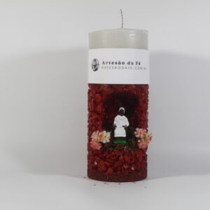 Kit Porta Vela Preto Velho (Feminino) Mini Santuário #PV_VV024