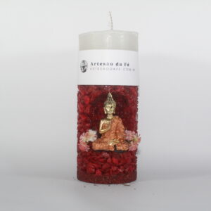 Kit Porta Vela Buda Tailandes Mini Santuário #PV_VV007