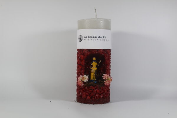 Kit Porta Vela Oxum Mini Santuário #PV_VV022