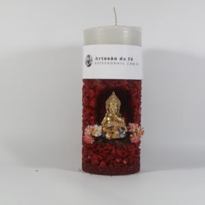 Kit Porta Vela Buda Tailandes Mini Santuário #PV_VV006