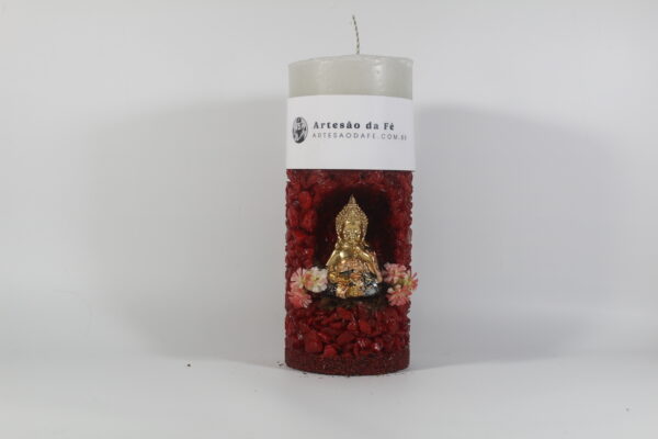 Kit Porta Vela Buda Tailandes Mini Santuário #PV_VV006